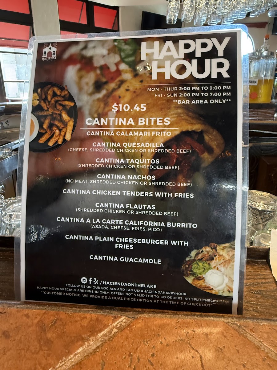 Menu Hacienda On The Lake-2