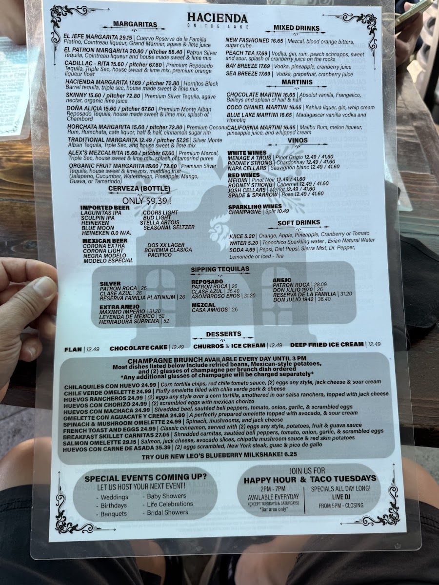 Menu Hacienda On The Lake-4