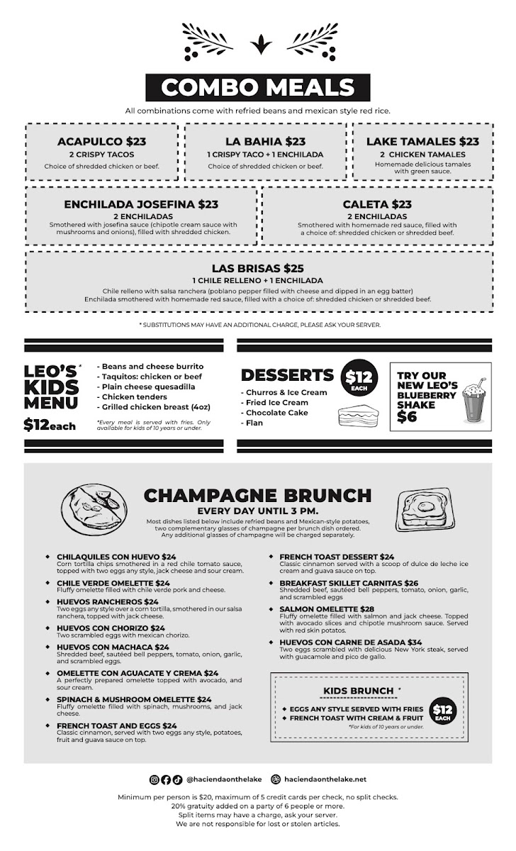 Menu Hacienda On The Lake-5